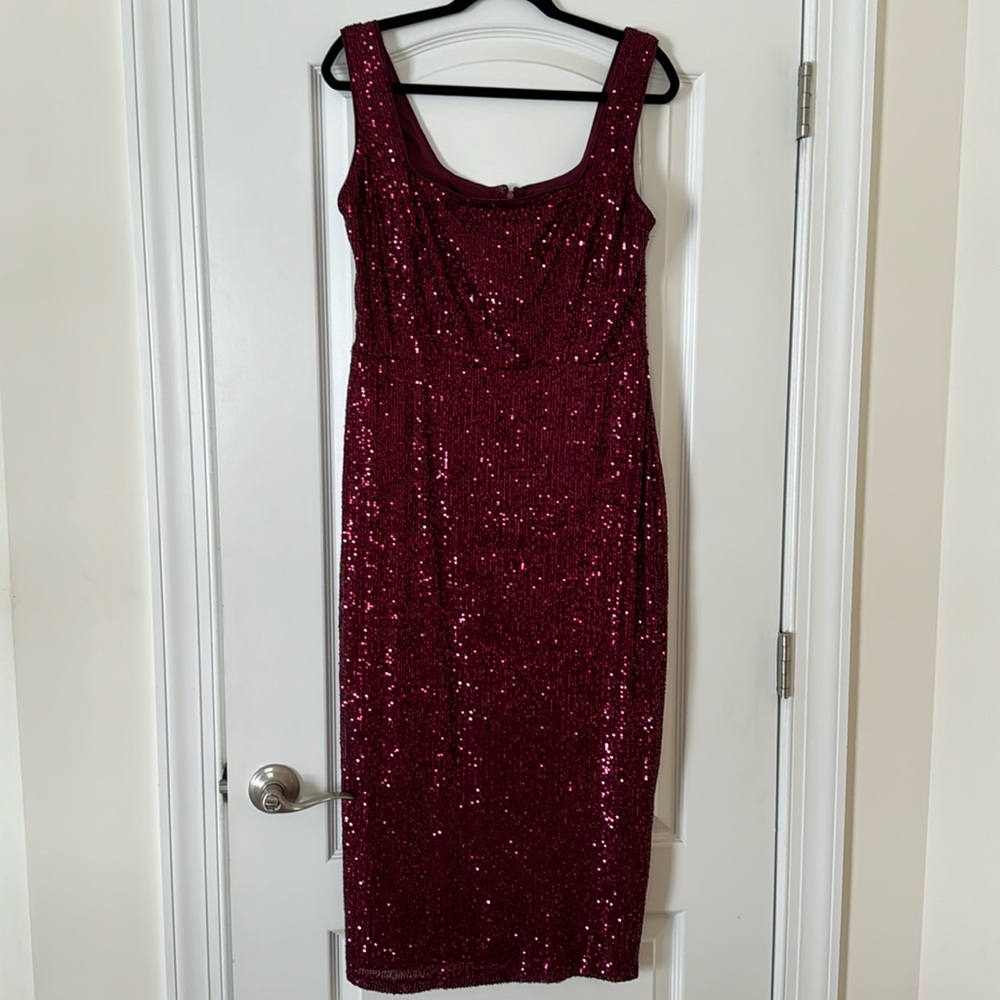 Lulus Size XL | Beautiful Midi Sequin Formal Dress
